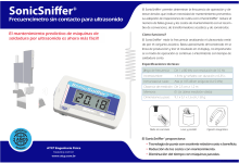 SonicSniffer ultrasonic frequency meter brochure