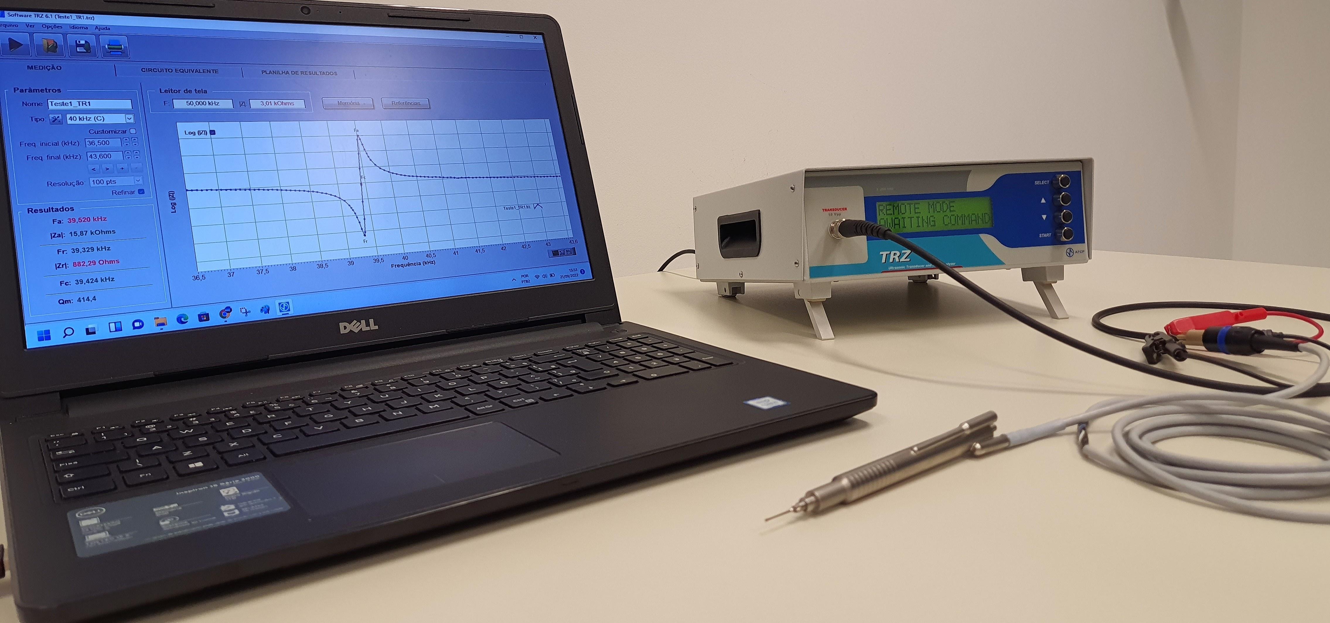 Test and repair of medical ultrasonic transducers TRZ® Analyzer