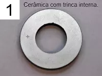 Ceramica con trinquete interno