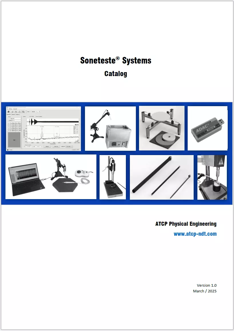 Thumbnail of the Soneteste® catalog